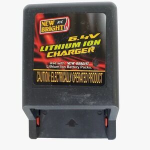 New Bright One Size Black 6.4V Lithium Ion Charger SGC0640500CU RC Car Accessory